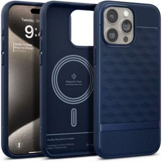 -&nbsp;Spigen Caseology Parallax Case with MagSafe for iPhone 15 Pro Max Navy