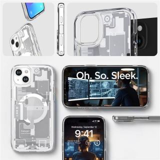 -&nbsp;Spigen Transparent || White