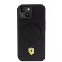 FEHMP15SPTEK iPhone 15 6.1" black / black hardcase Carbon Metal Logo MagSafe