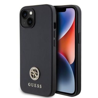 GUESS&nbsp;GUHCP15MPS4DGPK iPhone 15 Plus 6.7" black / black hardcase Strass Metal Logo
