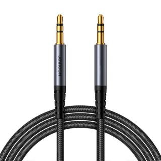 -&nbsp;Joyroom Joyroom stereo audio cable AUX 3.5 mm mini jack 1.2m black  SY-A08