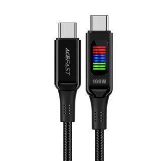 -&nbsp;Acefast Acefast C7-03 USB-C USB-C 100W 1.2m cable with display black