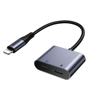 -&nbsp;Joyroom Joyroom SY-L02 Lightning to 2x Lightning DAC adapter 2in1 black