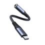 Joyroom Joyroom SY-C01 USB-C DAC adapter to 3.5 mm jack black