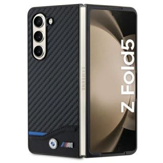 BMW&nbsp;BMW BMW Leather Carbon case for Samsung Galaxy Z Fold 5 - black