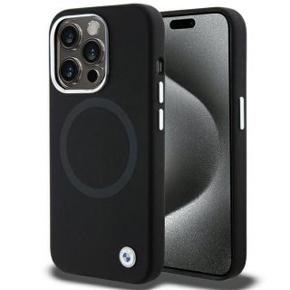 BMW&nbsp;BMW BMW Signature Liquid Silicone MagSafe case for iPhone 15 Pro Max - black