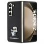 - Karl Karl Saffiano Karl&Choupette Pin case for Galaxy Z Fold 5 black