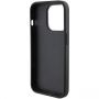 Ferrari Ferrari Grip Stand Metal Logo case for iPhone 15 Pro - black
