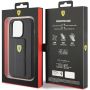 Ferrari Ferrari Grip Stand Metal Logo case for iPhone 15 Pro Max - black