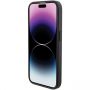 Ferrari Ferrari Grip Stand Metal Logo case for iPhone 15 Pro Max - black
