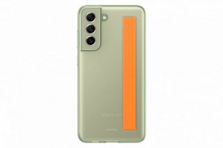Samsung&nbsp;Galaxy S21 FE Clear Strap Cover Case Olive Green