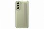 Galaxy S21 FE Clear Strap Cover Case Olive Green