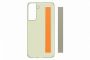 Galaxy S21 FE Clear Strap Cover Case Olive Green