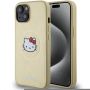 - Hello Kitty Hello Kitty Leather Kitty Head MagSafe case for iPhone 15 gold