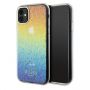 GUESS Guess Guess IML Faceted Mirror Disco Iridescent case for iPhone 11  /  Xr - multicolor