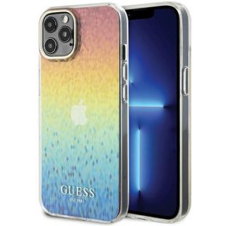 GUESS&nbsp;Guess Guess IML Faceted Mirror Disco Iridescent case for iPhone 12 / 12 Pro - multicolor
