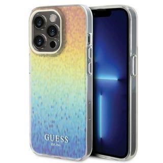 GUESS&nbsp;Guess Guess IML Faceted Mirror Disco Iridescent case for iPhone 14 Pro Max - multicolored