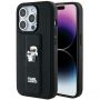 - Karl Karl Gripstand Saffiano Karl&Choupette Pins case for iPhone 13 Pro  /  13 black