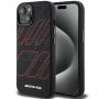 - Mercedes-Benz AMG Silicone Large Rhombuses Pattern MagSafe Case for iPhone 15 Plus  /  14 Plus Black