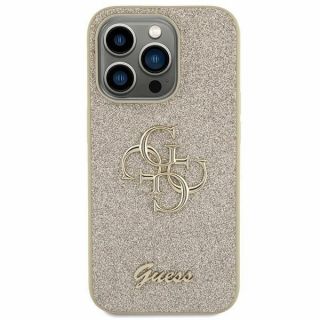 GUESS&nbsp;GUHCS23FEHG4SGD S23 FE S711 gold / gold hardcase Glitter Script Big 4G