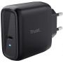 Trust MOBILE CHARGER WALL MAXO 65W / USB-C BLACK 24817