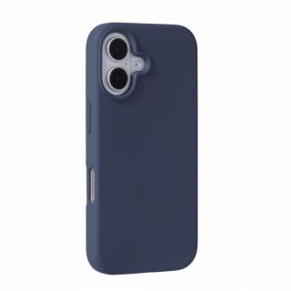 Evelatus&nbsp;Evelatus Apple iPhone 16 Premium Magsafe Soft Touch Silicone Case Midnight Blue