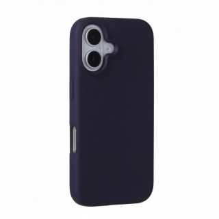 Evelatus&nbsp;Evelatus Apple iPhone 16 Premium Magsafe Soft Touch Silicone Case Deep Purple