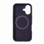 Evelatus Apple iPhone 16 Premium Magsafe Soft Touch Silicone Case Deep Purple