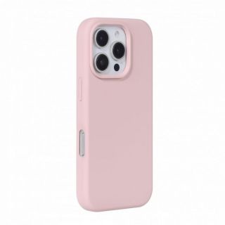 Evelatus&nbsp;Evelatus Apple iPhone 16 Pro Max Premium Magsafe Soft Touch Silicone Case Pink Sand