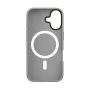 Evelatus Apple iPhone 16 Hybird Case With Magsafe PC+TPU Silver