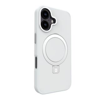 Evelatus&nbsp;Evelatus Apple iPhone 16 Shield Case Magsafe & Stand Matte Silver