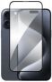 - Evelatus Apple iPhone 16 Pro  /  17 2.5D Full Cover Glass Anti-Static Light Black