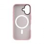 Evelatus Apple iPhone 16 Hybird Case With Magsafe PC+TPU Pink
