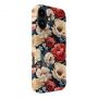 Evelatus Evelatus Apple iPhone 16 Slim Shell with Magsafe customized print design Flower Red