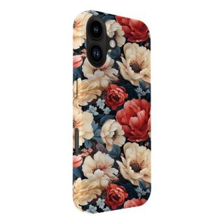 Evelatus&nbsp;Evelatus Apple iPhone 16 Slim Shell with Magsafe customized print design Flower Red