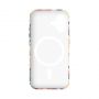Evelatus Apple iPhone 16 Slim Shell with Magsafe customized print design Flower Red