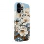 Evelatus Evelatus Apple iPhone 16 Slim Shell with Magsafe customized print design Flower Blue