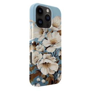 Evelatus&nbsp;Evelatus Apple iPhone 16 Pro Slim Shell with Magsafe customized print design Flower Blue