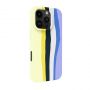 Evelatus Evelatus Apple iPhone 16 Pro Multi-Colored Silicone Case With MagSafe Ceramic White