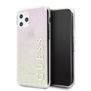 GUESS&nbsp;GUHCN65PCUGLGPI iPhone 11 Pro Max rose gold / gold pink hard case Gradient Glitter