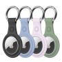 - Dux Ducis Dux Ducis 4pcs set Silicone flexible cover keychain loop case for Apple AirTag  Black  /  Green  /  Pink  /  Blue