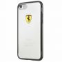 Ferrari Hardcase FEHCP7BK iPhone 7 / 8 / SE 2020  /  SE 2022 black / transparent Racing Shield