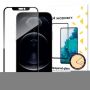 - Wozinsky Apple Wozinsky Super Durable Full Glue Tempered Glass Full Coverage with Frame Case Friendly iPhone 16e  /  14  /  13 Pro  /  iPhone 13 Black
