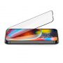 - Spigen Spigen Glass FC Tempered Glass for iPhone 13  /  13 Pro  /  14  /  16e Black