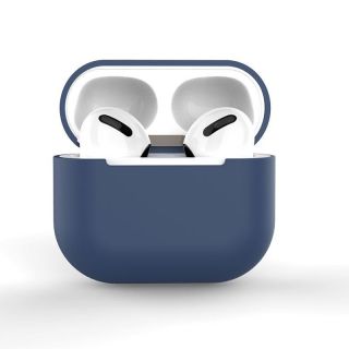 -&nbsp;Hurtel Case for AirPods Pro silicone soft cover for headphones blue  Case C