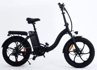 - Electric bike BK6, 48V, 10AH, 20 collas, 350W, 25Km / h, IP54 Black melns