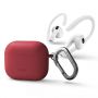 - UNIQ Uniq Nexo case for AirPods 3 + Ear Hooks Silicone red