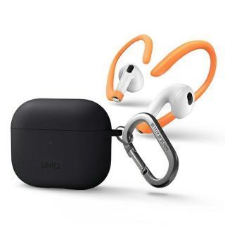 - UNIQ Uniq Nexo case for AirPods 3 + Ear Hooks Silicone gray