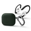 Aksesuāri Mob. & Vied. telefoniem - UNIQ Uniq Nexo case for AirPods 3 + Ear Hooks Silicone green 