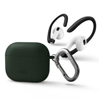 - UNIQ Uniq Nexo case for AirPods 3 + Ear Hooks Silicone green